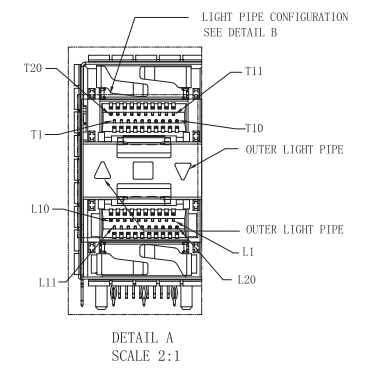 WHSFP32526F002 SFP28 2×6 25G Cage+Connectors 光纤笼子