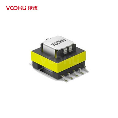 WHPT-EF126-003 L(μH)1400  最大 IR(A)40  匝数比1:50  隔离(VAC)1500  尺寸EF12.6 电流互感器