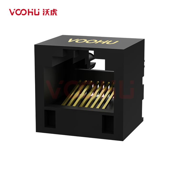 SYT52F1188IWA1DB4134  180°立式  1*1 开口朝上 无LED DIP  RJ45