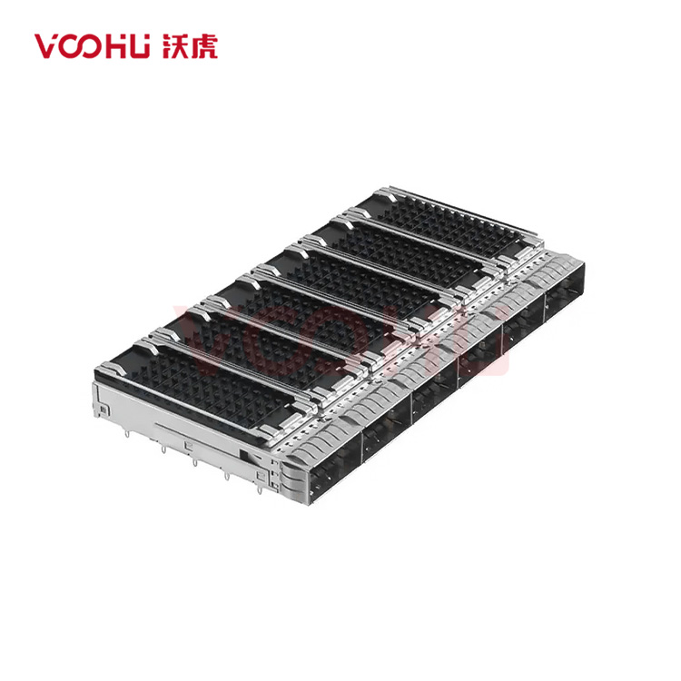 WHSFP30816W010 SFP28 1×6 25G Cage Heat Sink 光纤笼子
