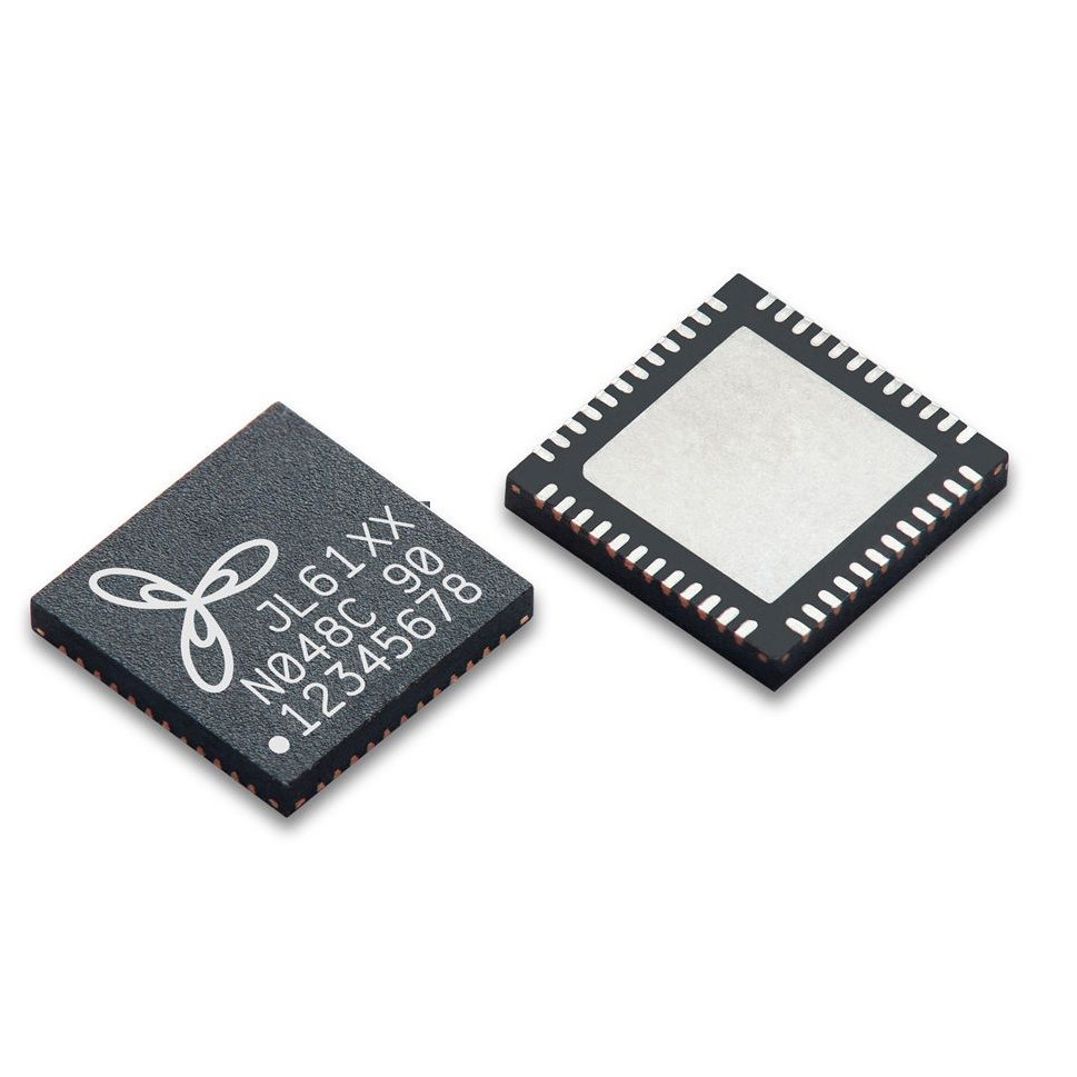 JL6107S-PC 10/100/1000M H-SGMII/SGMII/RGMII/MII/RMII 3.3V/2.5V/1.8V 3.3V(1.1V)1 0~70℃ 16*14mm 以太网交换芯片