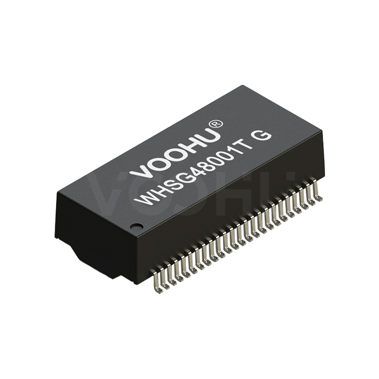 WHSG48001TG 双口 SMD 千兆 PIN48 non-PoE 以太网变压器
