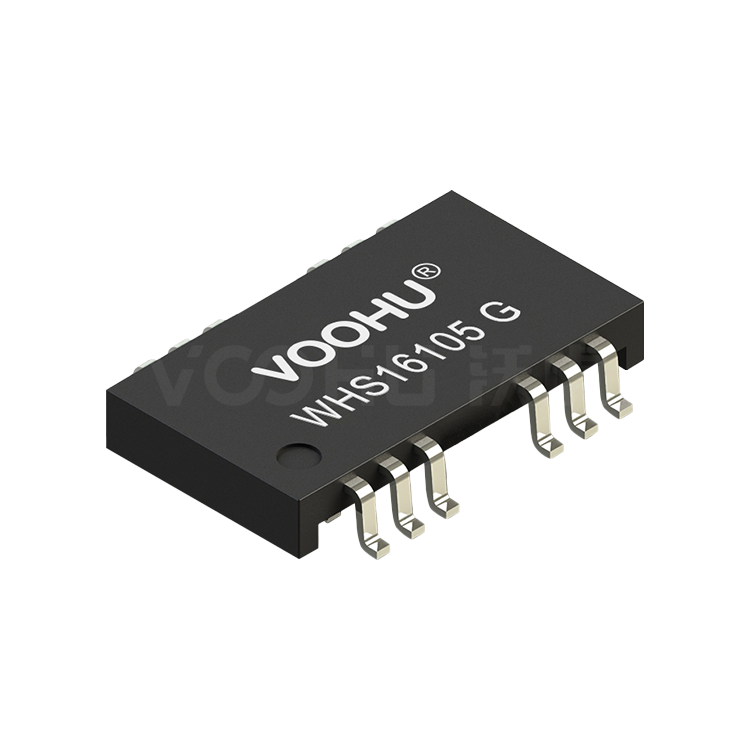 WHS16105G  Single Port SMD（Low height） 10/100Base-TX PIN12 non-PoE Lan Transformer