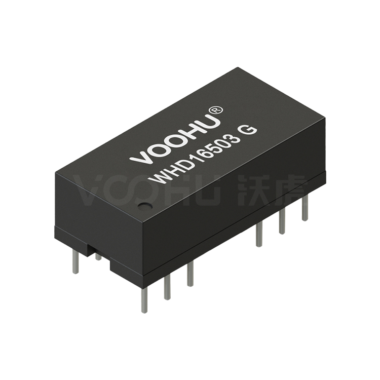 WHD16503G  单口 DIP 百兆 PIN16 non-PoE 以太网变压器