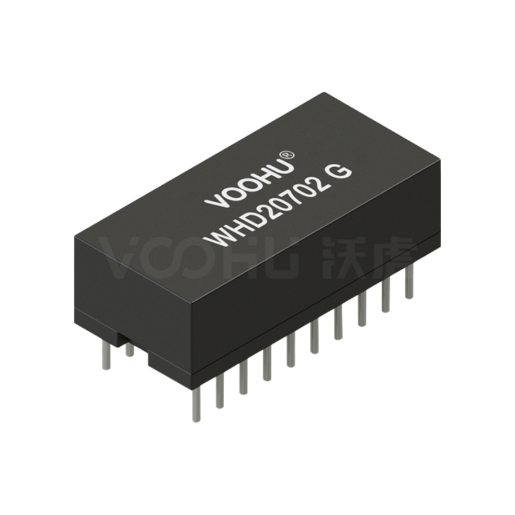 WHD20702G 双口 DIP 百兆 PIN20 non-PoE  以太网变压器