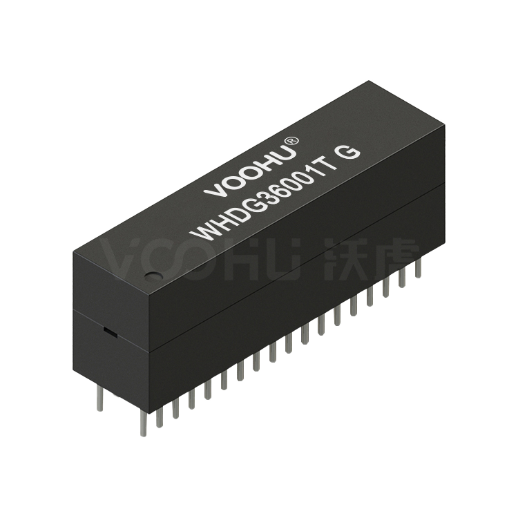 WHDG36001TG 双口 DIP 千兆 PIN36 non-PoE 以太网变压器