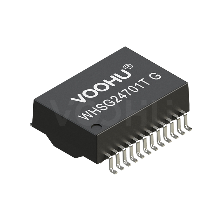 WHSG24701TG 单口 SMD 千兆 PIN24 non-PoE 以太网变压器