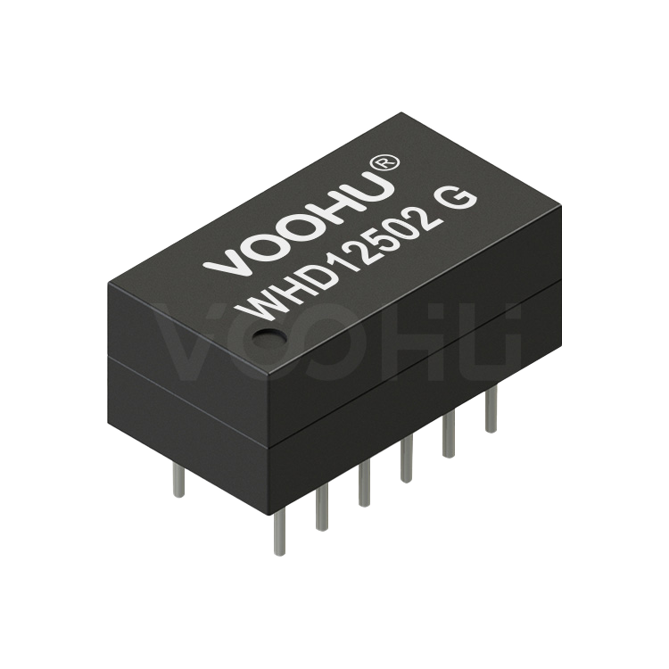 WHD12502G  单口 DIP 百兆 PIN12 non-PoE 以太网变压器