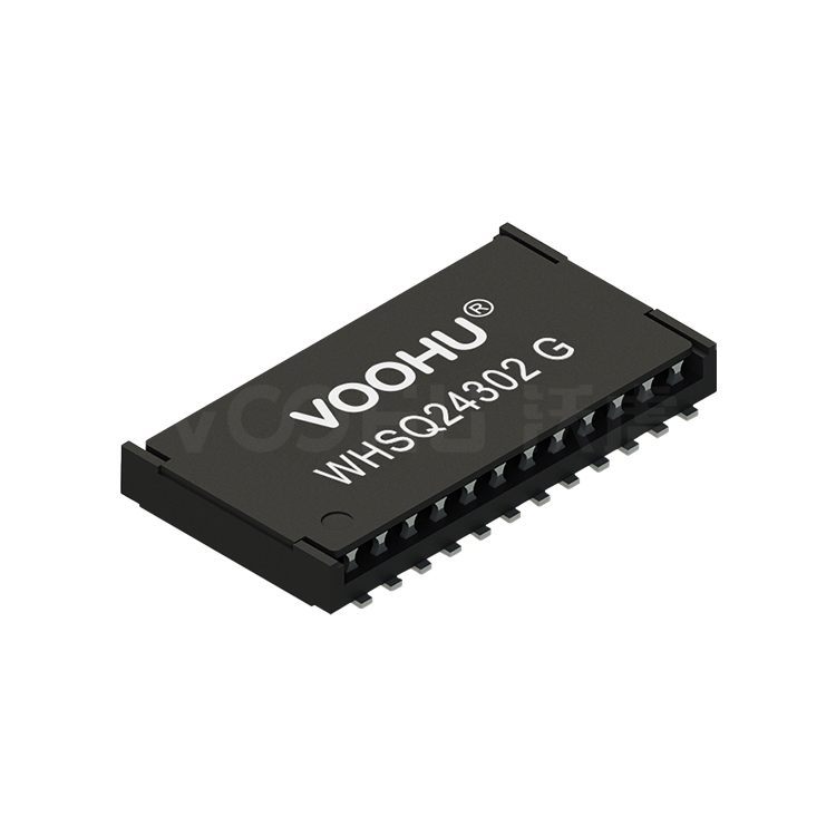 WHSQ24302G 单口 SMD(低高度) 2.5G/5G  PIN24 non-PoE 以太网变压器