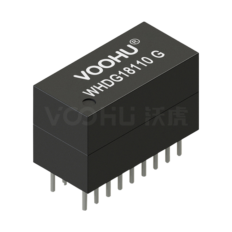 WHDG18110G 单口 DIP 千兆 PIN18 non-PoE  以太网变压器