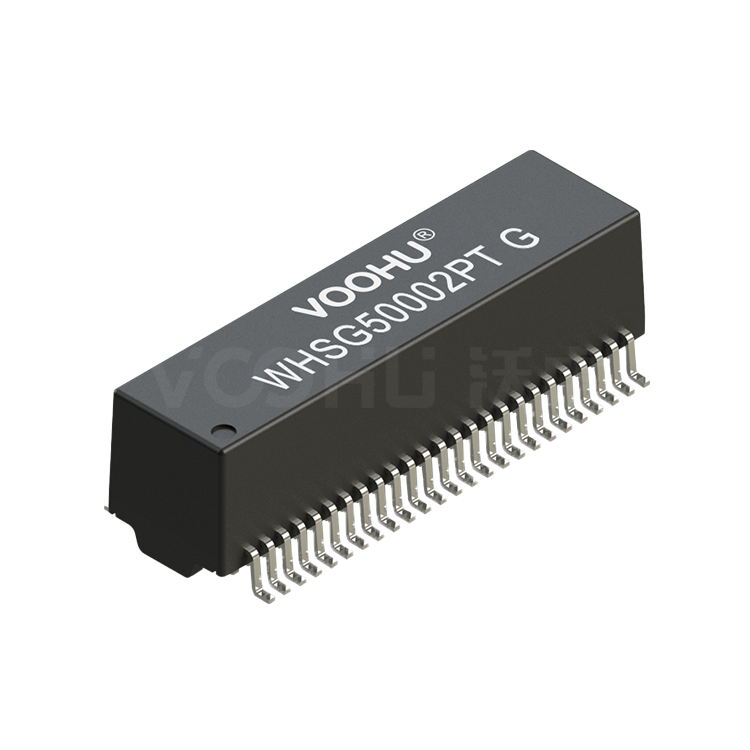 WHSG50002PTG 双口 SMD 千兆 PIN50 4PPoE 以太网变压器