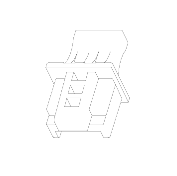 WH21102F00004 网络连接器母座防尘帽
