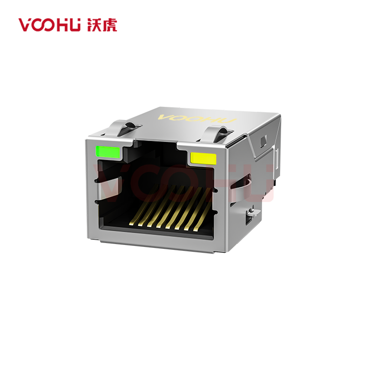 SYT211Q774AB2A7CBST61057 10G 贴片 TAB-UP 1X1 SMD 沉板RJ45连接器