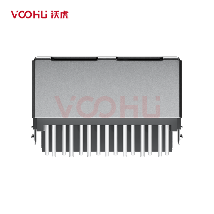 SYT1511B083CF5W7CBD057  90&deg; 侧面插入 1*1  开口朝上 10/100BASE DIP 沉板RJ45