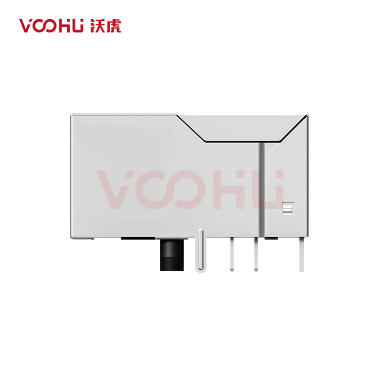 SYT311Q070AJ3A4DN  90&deg; 侧面插入 1*1 开口朝上 GY/G 100/1000M  DIP RJ45