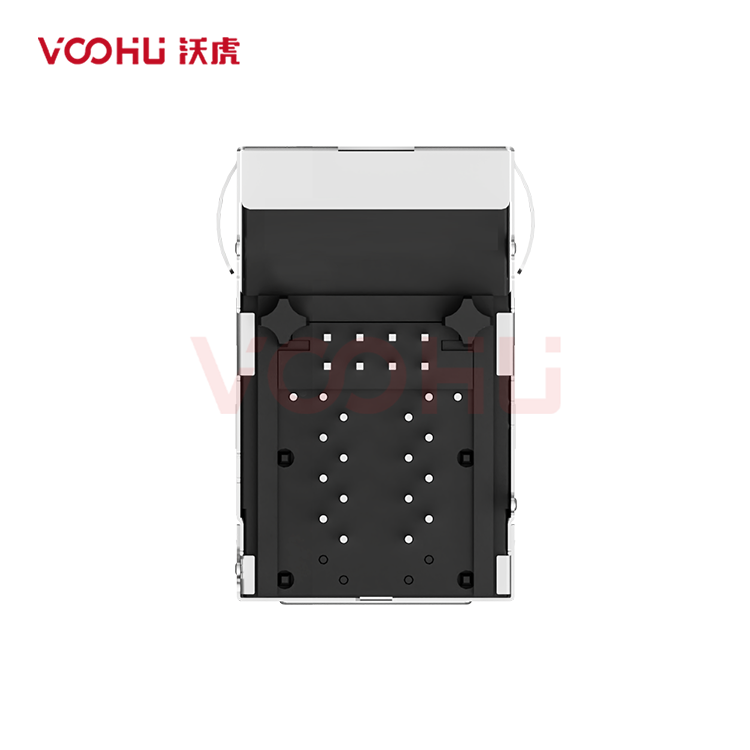 SYT21B002DB2A5D068  90&deg; 侧面插入 2*1 开口朝上/下 10/100M LED G/Y 带弹片 DIP  RJ45