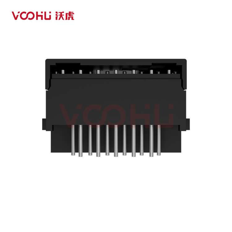 SYT1511B083IWW4CBD057  90&deg; 侧面插入 1*1  开口朝上 10/100BASE DIP 沉板RJ45