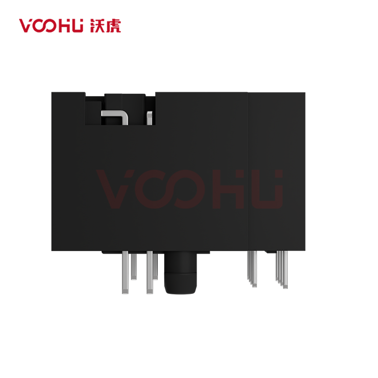 SYT211B002KG1A15DBH22 90&deg; 侧面插入 1*1 开口朝上 GY/GY 10/100BASE  RJ45
