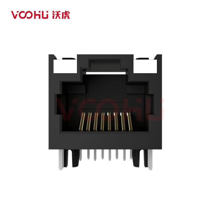 SYT211B002KG1A15DBH22 90&deg; 侧面插入 1*1 开口朝上 GY/GY 10/100BASE  RJ45