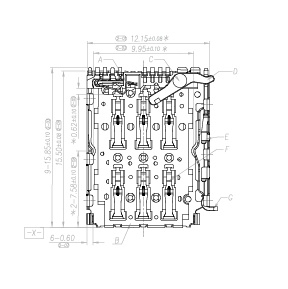 WH21230-04152-01-W  适配类型 Nano SIM 弹出式 SMT  Nano SIM SD卡座