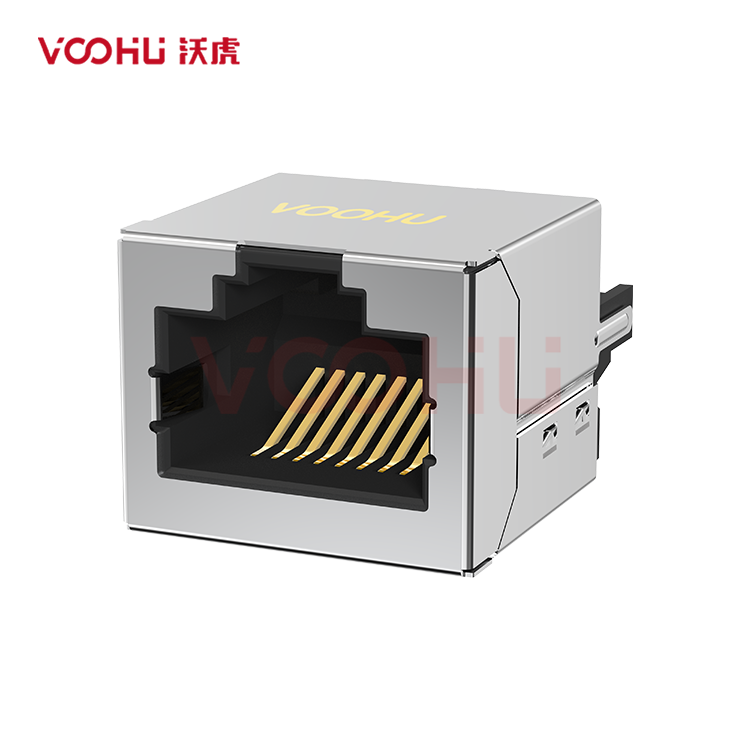 SYT52W1188GWA1DB9008 180°焊线式 1*1 开口朝上 无LED DIP RJ45