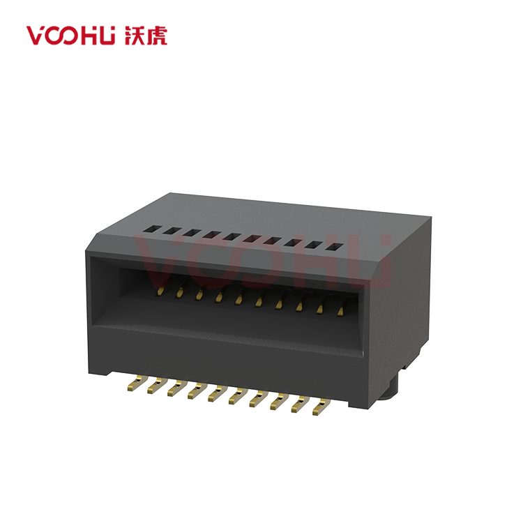 WHSFP30111F002 25G 1 × 1  SMD SFP镀金厚度30U  Connectors