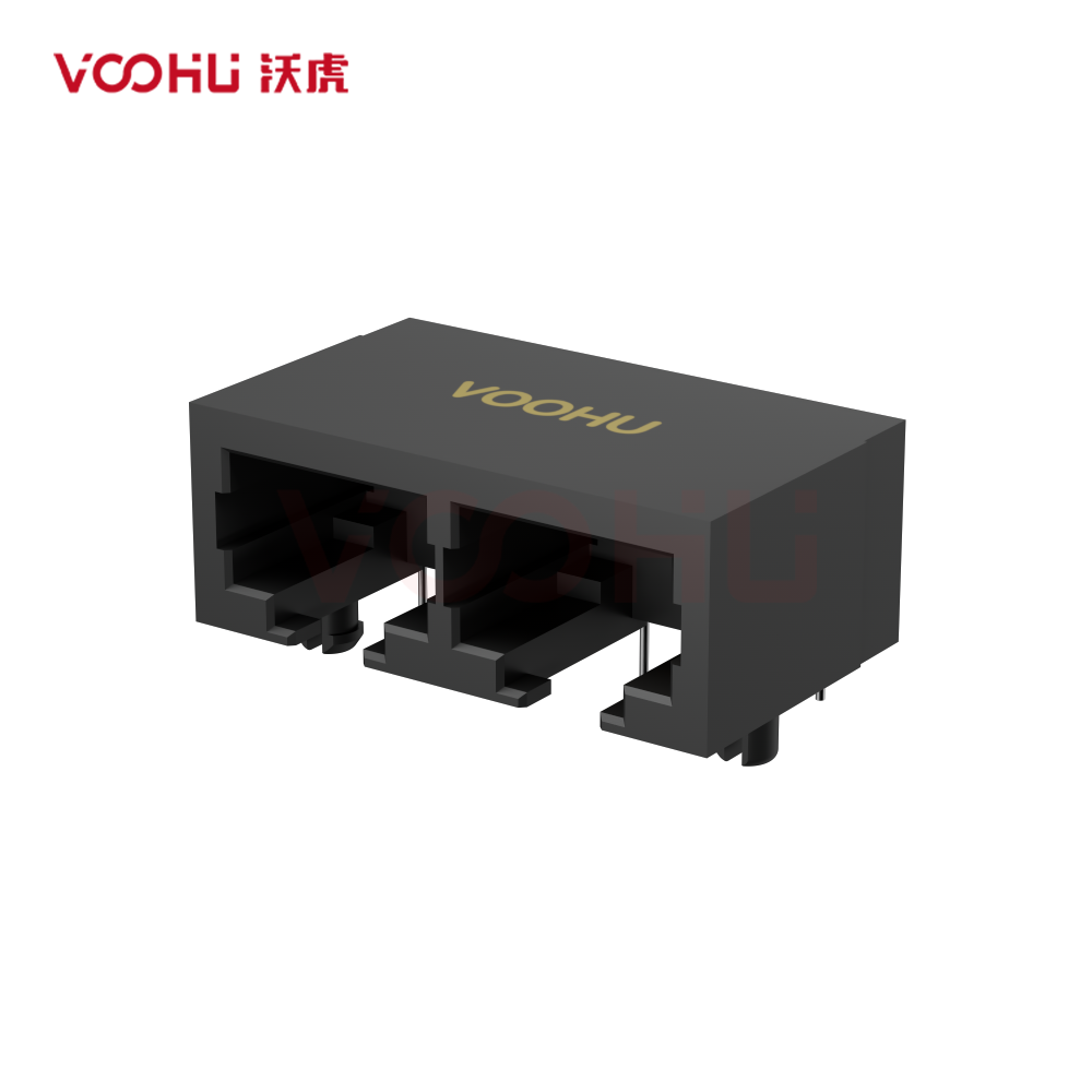 SYT56221218IWA1DY1022  开口朝下  1X2 全塑 RJ45
