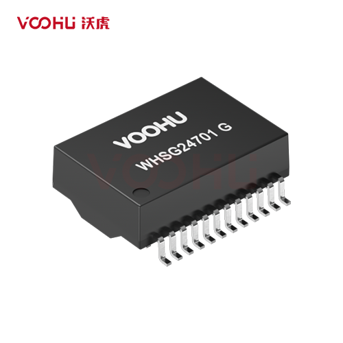 WHSG24701G 单口 SMD 千兆 PIN24 non-PoE 以太网变压器