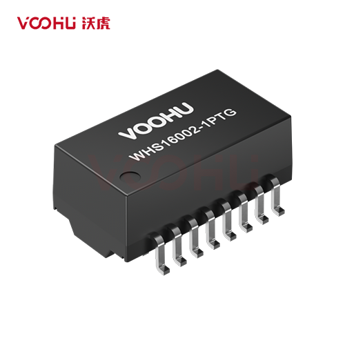 WHS16002-1PTG 单口 SMD 百兆 PIN16 PoE+ 以太网变压器