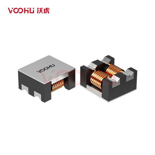 WHACM15A60R152  尺寸15.0±0.5*13.0±0.5*6.6  直流电阻 23mΩ  额定直流电流 5A 共模扼流圈