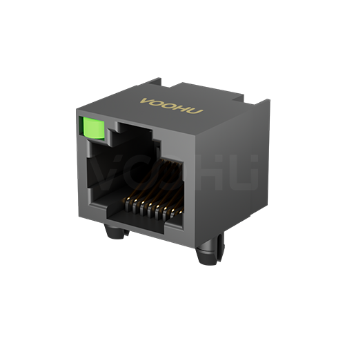 SYT56A1188C011801  56 LED 1X1 8P8C (左绿右无灯)285C蓝  RJ45