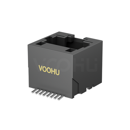 SYT52F1188IWW5SB4ML078  5445 1x1 8P8C SMT 全塑 开口朝上 180&deg;  RJ45