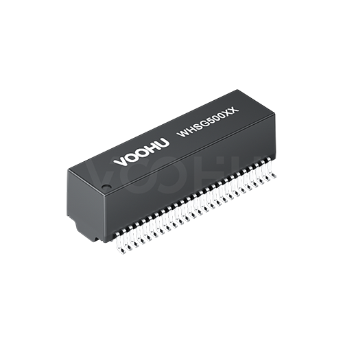 WHSG50009G 双口 SMD 千兆 PIN50 non-PoE 以太网变压器