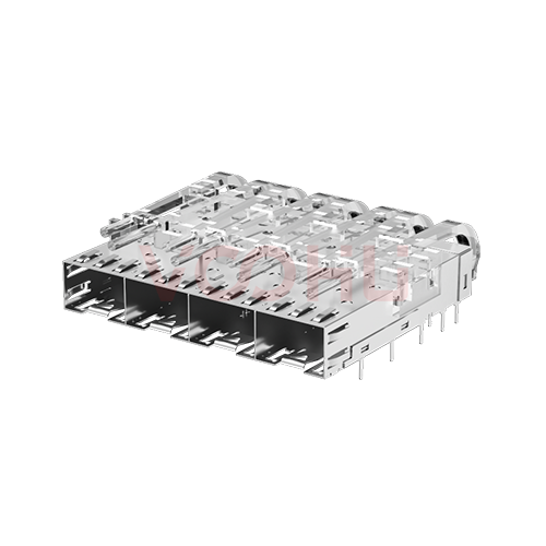WHSFP01314W002 SFP 1 &times; 4 5G Cage Solder  光纤笼子