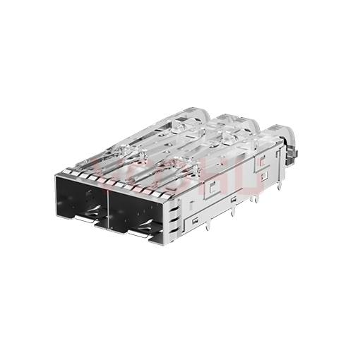 WH81-112-00012-1  SFP+ 1&times;2 10G Press-Fit Cage 光纤笼子