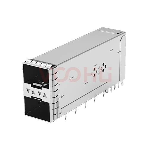 WHSFP32121F002 SFP28 2&times;1 25G Cage+Connectors 光纤笼子