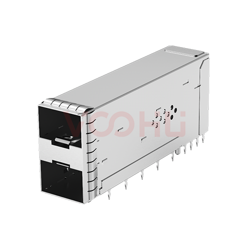 WHSFP32021F003 SFP28 2&times;1 25G Cage+Connectors 光纤笼子