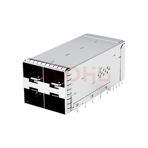 WHSFP32022F002 SFP28 2&times;2 25G Cage+Connectors 光纤笼子