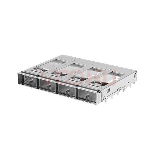 WHSFP36714W021  QSFP28 1x4 CAGE   光纤笼子