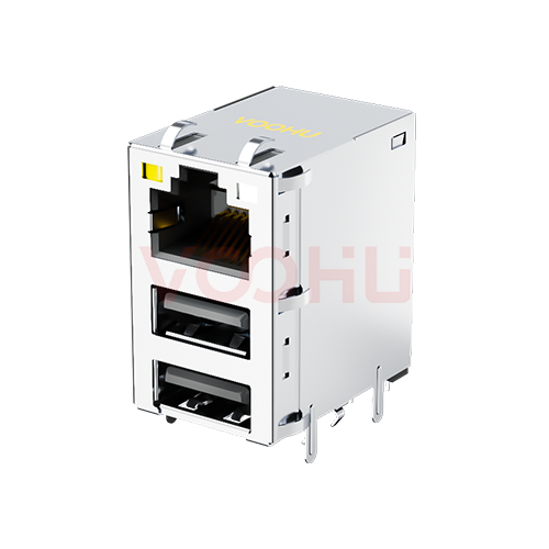 SYT711U3Q692DE5WDBN2359 2.5G  RJ45+双USB 3.0 LED(左黄 右绿橙)
