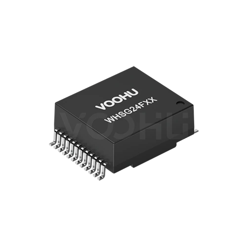 WHSG24F01ATG 单口 SMD 千兆 PIN24 PoE 以太网变压器