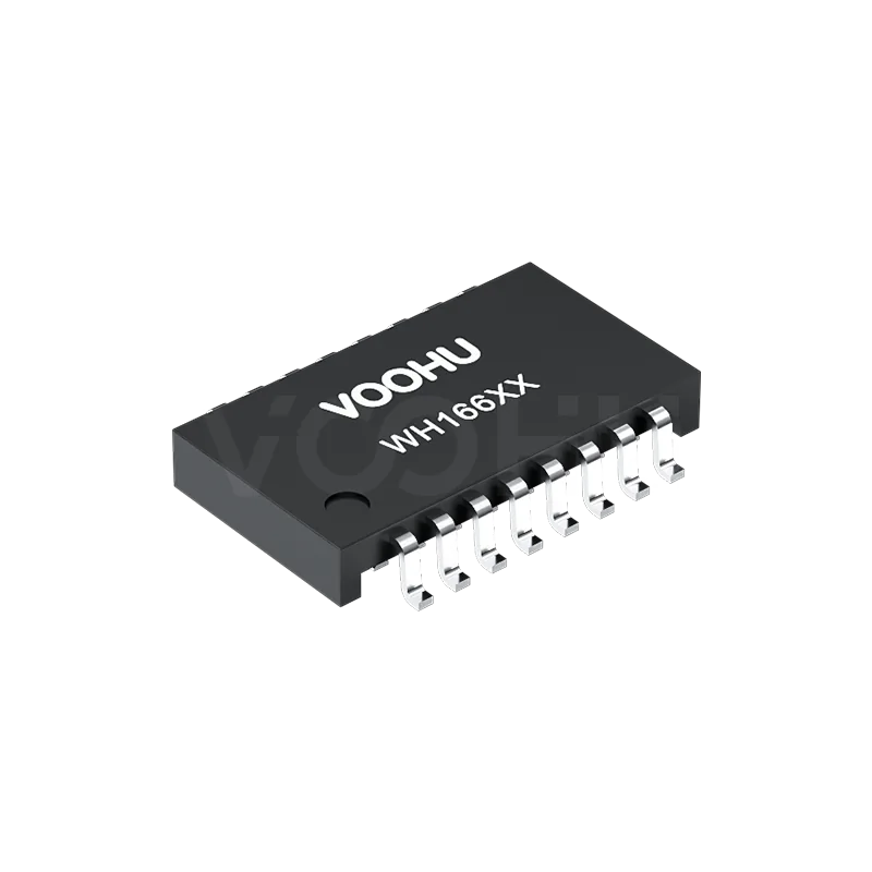 WH16603T1    单口 SMD 10/100 BASE-TX   PIN16  以太网变压器