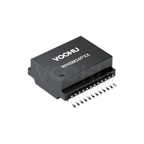 WHSM24P01P1 单口 SMD 18G PIN24 4PPoE 以太网变压器