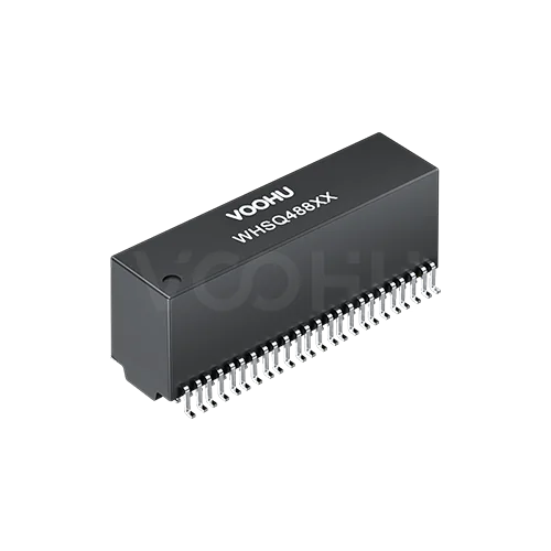 WHSQ48802C1 2.5G/5 Base-T SMD 双口 48 PIN 网络变压器