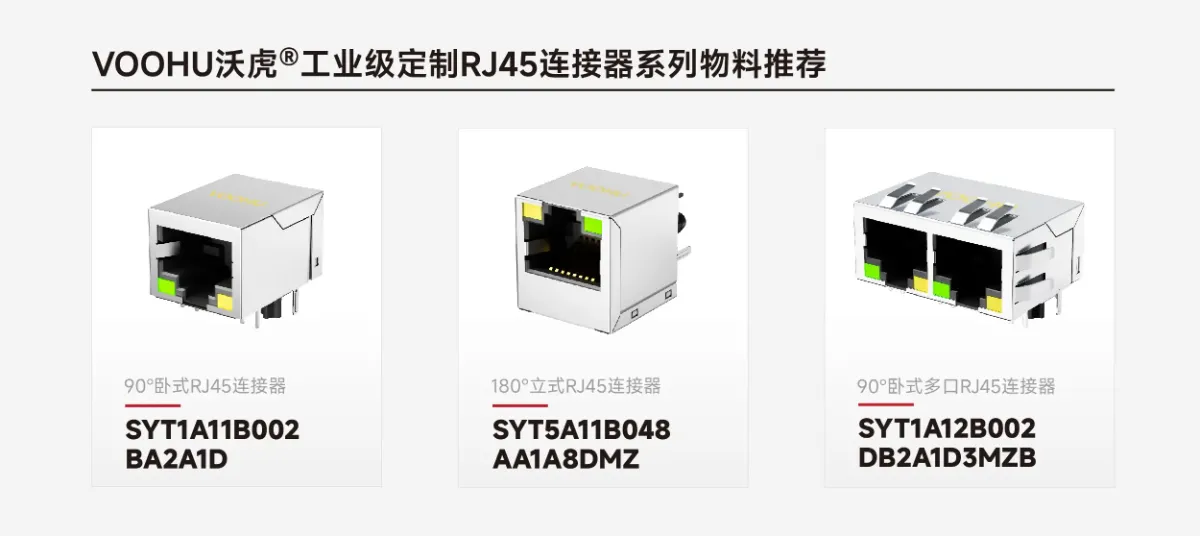 沃虎VOOHU工业级RJ45抗震动方案:破解严苛环境下的网络连接难题