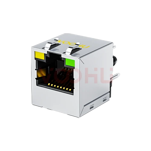 SYT511B035DA1A8D 180&deg; 100BASE TAB-UP 1*1 LED（左黄 右绿）