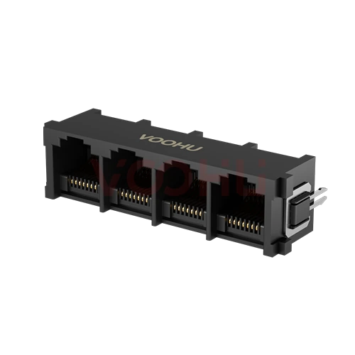 SYT52B488121101  180&deg;  5225  1X4  8P8C  无LED DIP RJ45