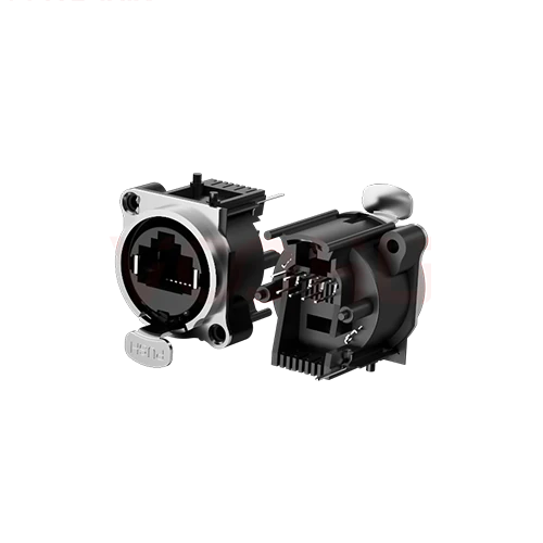 WHA80001051AB33  板上DIP：180度插板  工业温度 -40℃～+85℃  卡侬自锁系列