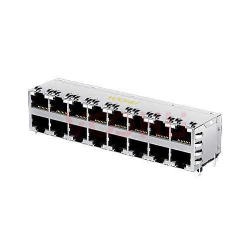 SYT28Q366DN6A2D359 2*8 1000BASE LED（上：GY-YG  下：无灯）