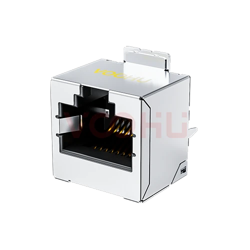 SYT52D1188GWA6SB1TML075  180&deg;  1*1 开口朝上 SMD 带屏蔽 RJ45